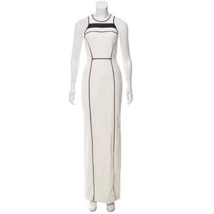 Yigal Azrouël Scoop Neck Maxi Dress